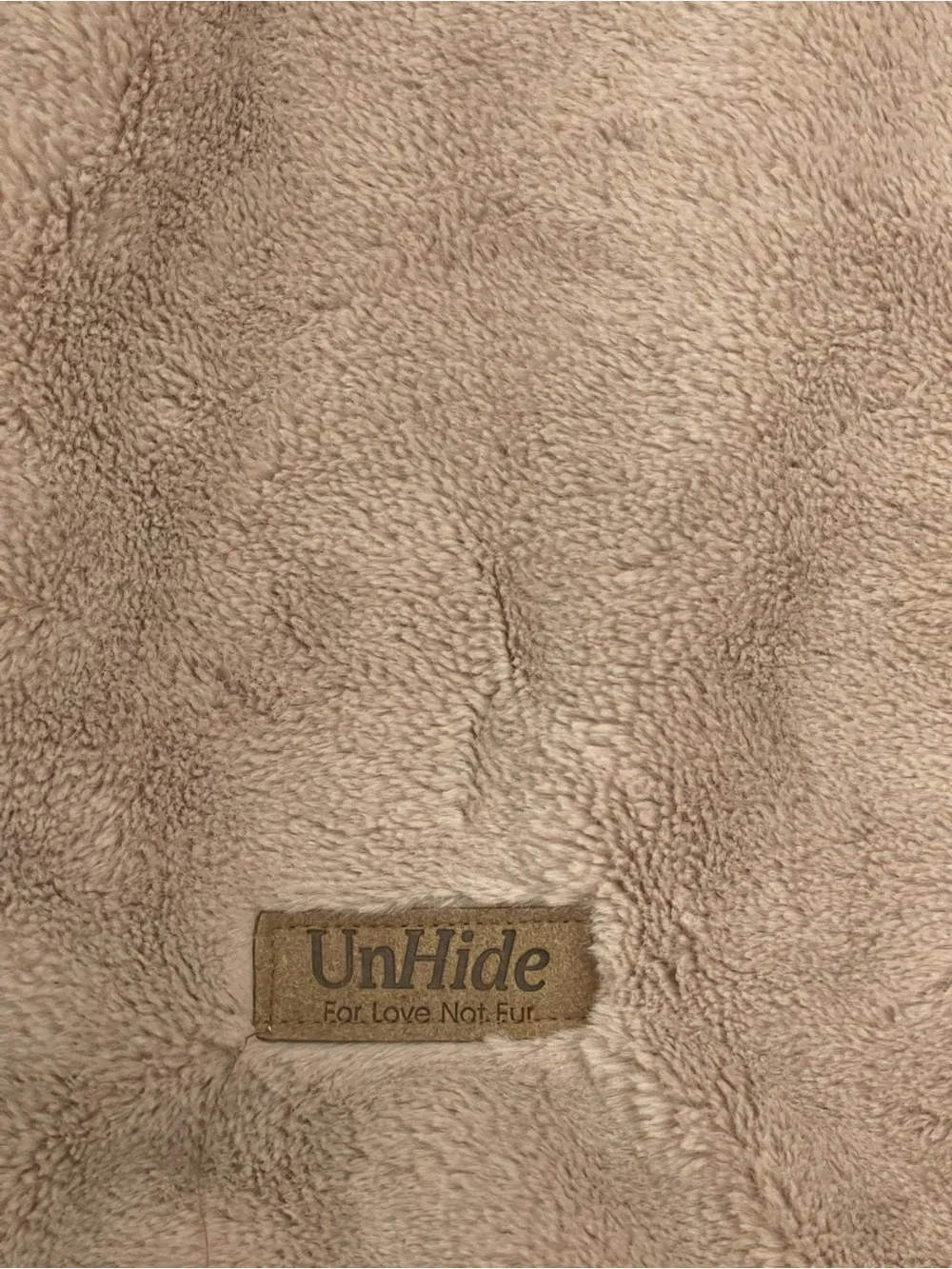 UnHide Plush Throw Blanket in Dusty Blush